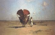 Gustave Guillaumet Dans Les dunes (mk32) china oil painting reproduction